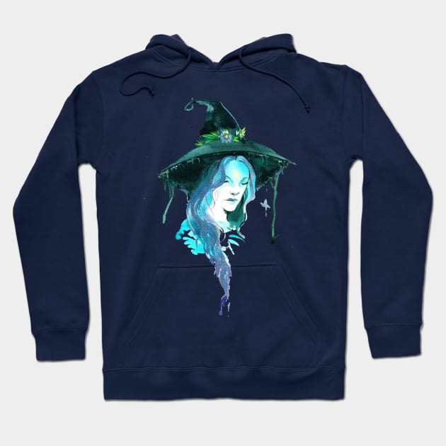 Garden Witch Hoodie by FishWithATopHat